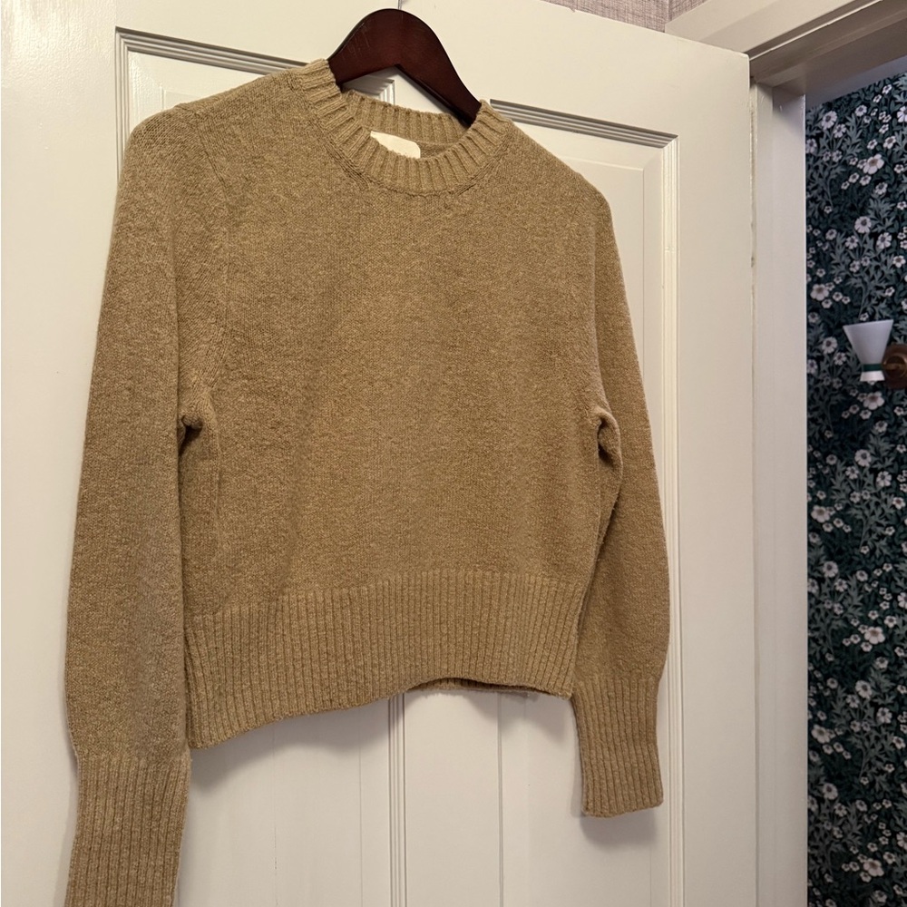 Cloud like Doen wool blend beige Crew Neck Sweater